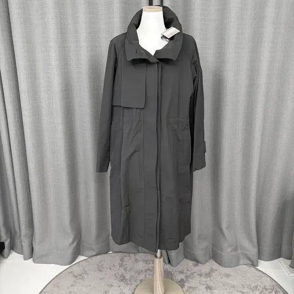 [BUNJANG] SJSJ Charcoal Trench Jacket Coat / 한섬몰 SJSJ 트렌치 자켓코트 차콜 새상품