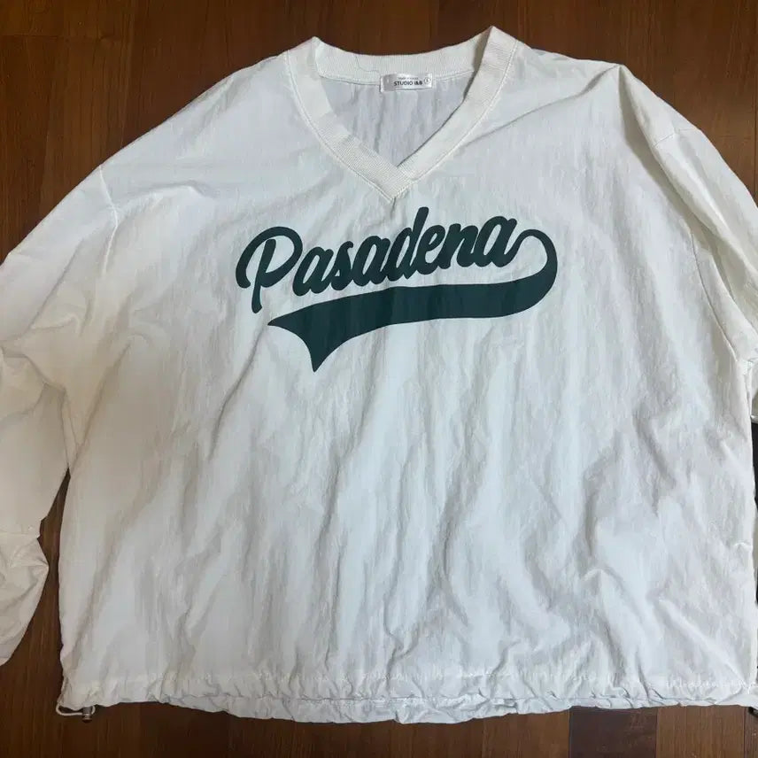 [BUNJANG] White Anorak Sweatshirt / 아노락 옷 싸게 팝니다
