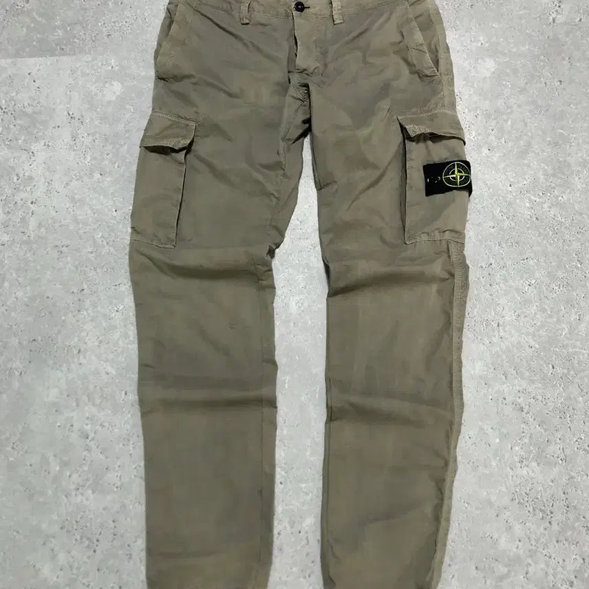[BUNJANG] Stone Island Cargo Pants Sand / 스톤아일랜드 카고 바지 팬츠 샌드