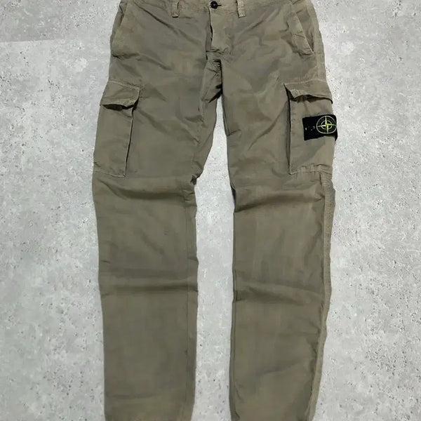 [BUNJANG] Stone Island Cargo Pants Sand / 스톤아일랜드 카고 바지 팬츠 샌드