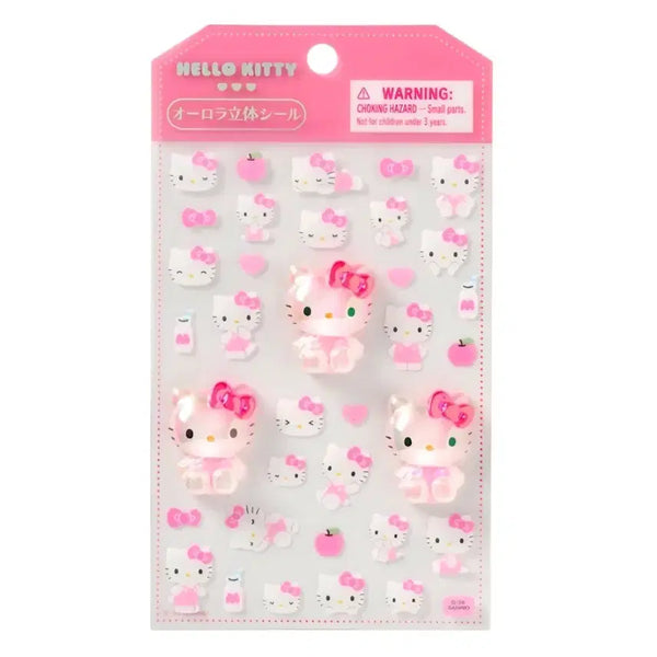 [BUNJANG] Hello Kitty Aurora 3D Sticker / 헬로키티 오로라 입체 스티커
