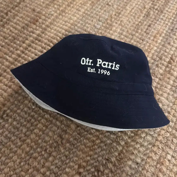 [BUNJANG] OFR Paris Bucket Hat Navy / ofr paris 오에프알 파리 버킷햇 모자
