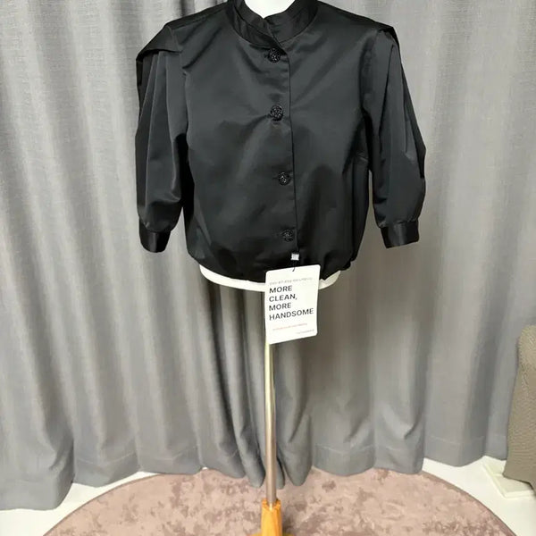 [BUNJANG] TIME Puff Cropped Jacket / 한섬몰 타임 퍼프 크롭 재킷 새상품