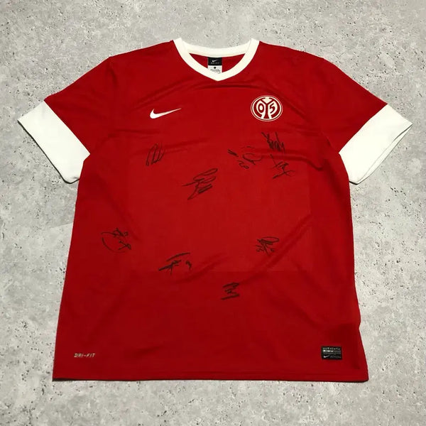 [BUNJANG] Nike Mainz 05 Signed Jersey XL / 나이키 마인츠05 유니폼 마인츠 사인반
