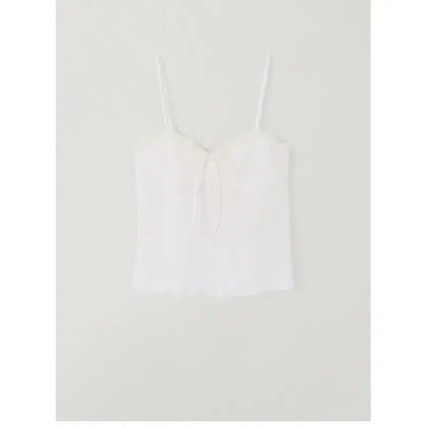 [BUNJANG] Tanatt Frill Tie Bustier (Ivory) / 새상품) 타낫 뷔스티에 Frill tie bustier (ivory)