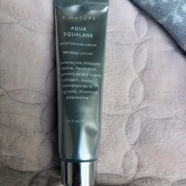 [BUNJANG] S-Nature Aqua Squalane Moisturizing Cream / 에스네이처 아쿠아 스쿠알란 모이스춰라이징 크림