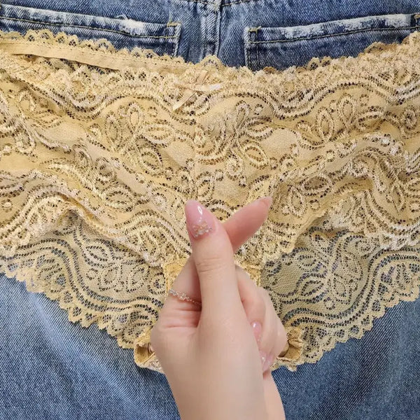 [BUNJANG] Women's Lace Panties - M Size / (중고) 여성미 레이스 팬티 속옷