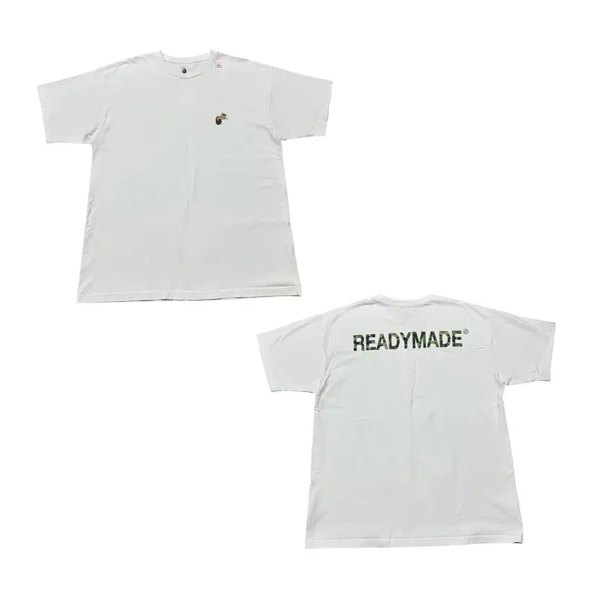 [BUNJANG] BAPE x READYMADE Collaboration T-Shirt XL / (바배) 베이프 X 레디메이드 콜라보 반팔티