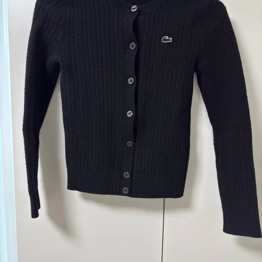 [BUNJANG] Lacoste Cable Cardigan / 라코스테 케이블 가디건