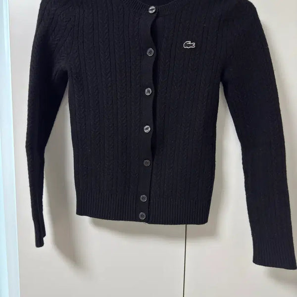 [BUNJANG] Lacoste Cable Cardigan / 라코스테 케이블 가디건