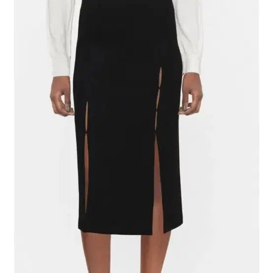 [BUNJANG] Helmut Lang Front Slit Straight Midi Skirt / 헬무트랭 프런트 슬릿 스트레이트 미디 스커트s