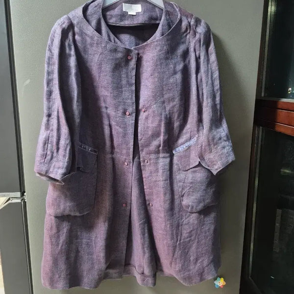 [BUNJANG] Son Jung Wan Linen Seven-Tenth Sleeve Jacket / 손정완 린넨 칠부자켓