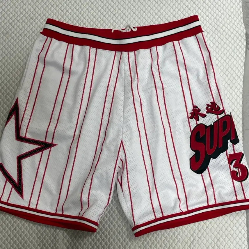 [BUNJANG] Supreme Basketball Star Shorts Red / [XL] 슈프림 베스킷볼 스타 쇼츠 반바지 레드