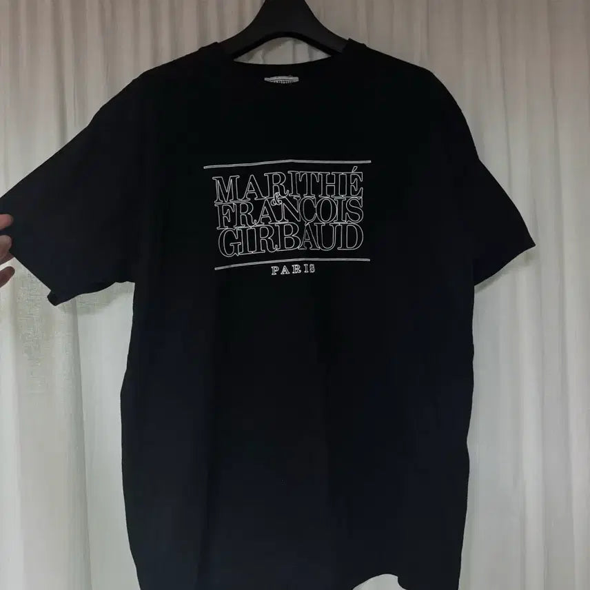 [BUNJANG] Marithe Francois Girbaud Black T-Shirt (Size S) / [정품] 마리떼 반팔티 S 블랙(청결/하자x)