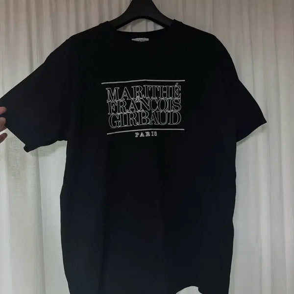 [BUNJANG] Marithe Francois Girbaud Black T-Shirt (Size S) / [정품] 마리떼 반팔티 S 블랙(청결/하자x)