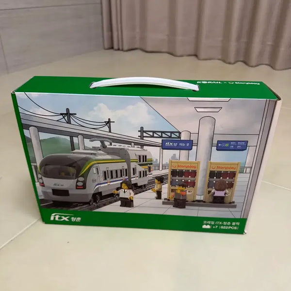 [BUNJANG] Korail ITX-Cheongchun Train Building Block Set / 코레일 ITX-청춘 블록 세트