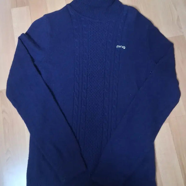 [BUNJANG] PING Women's Cashmere Blend Knit Sweater Size 95 / 여성골프 핑ping 모캐시미어혼방니트스웨터95