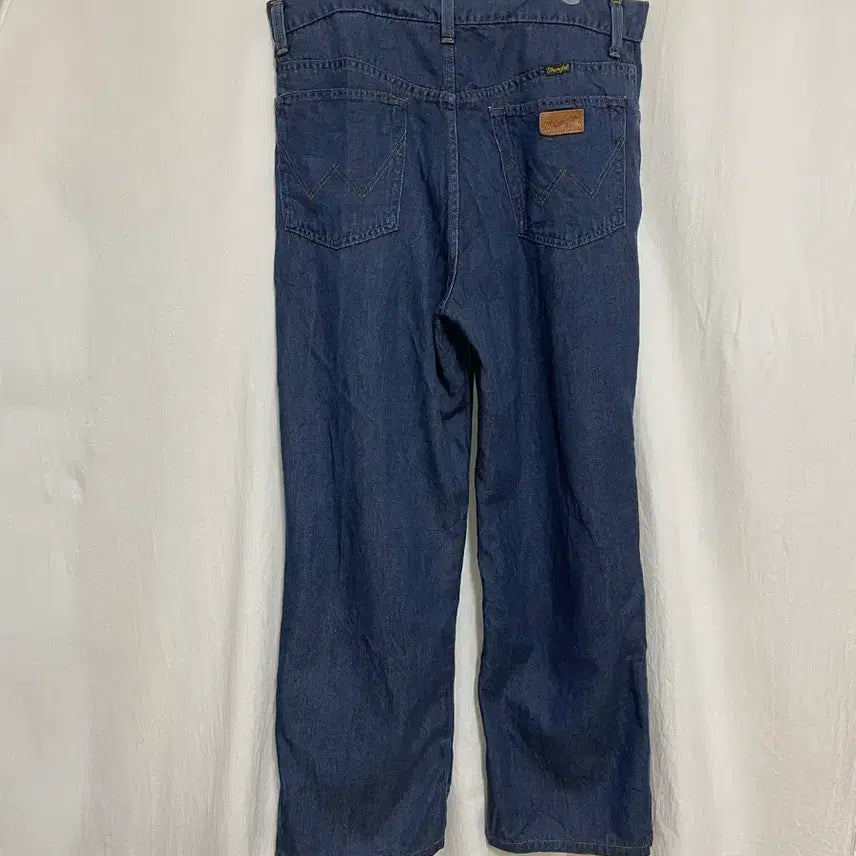 [BUNJANG] Wrangler Rayon Blend Denim Pants / Wrangler 레이온 혼방 데님 팬츠