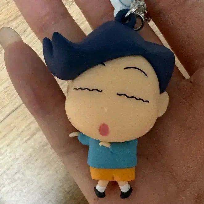 [BUNJANG] Crayon Shin-chan Kwak Cheol-soo Keychain / 짱구는 못말려 철수 키링