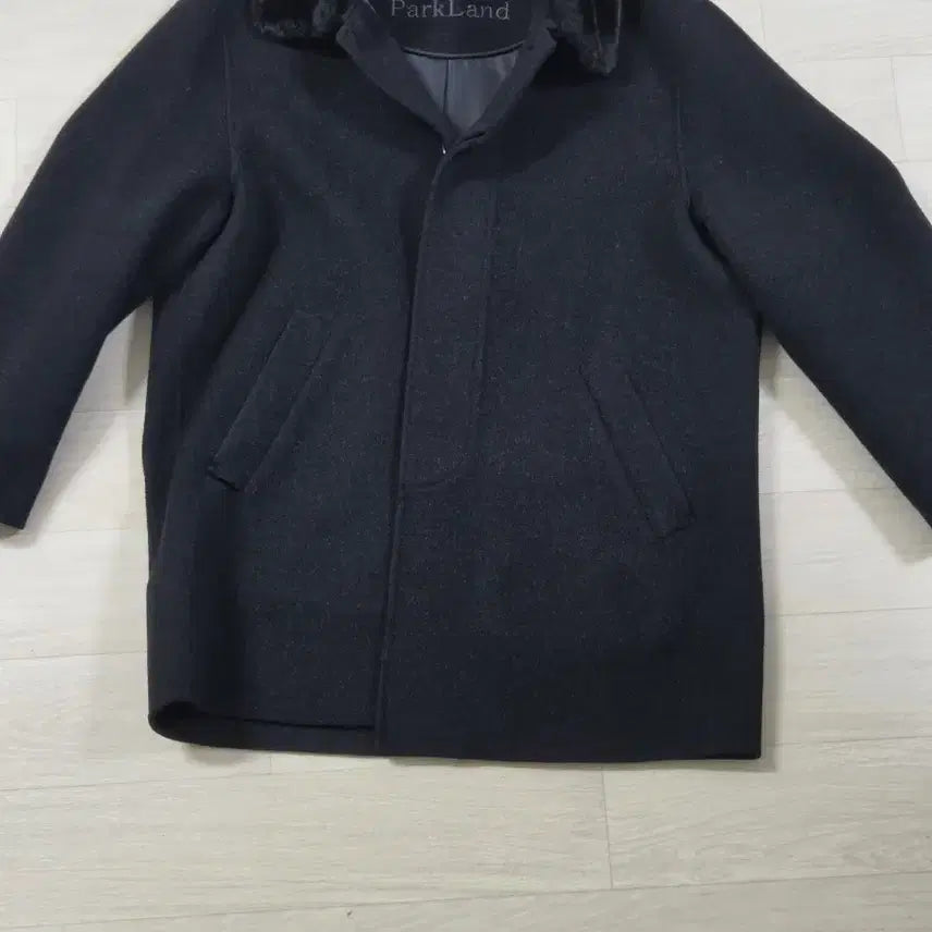 [BUNJANG] Parkland Balmacaan Coat Black Size 100 / 파크랜드 발마칸 코트 블랙 사이즈 100