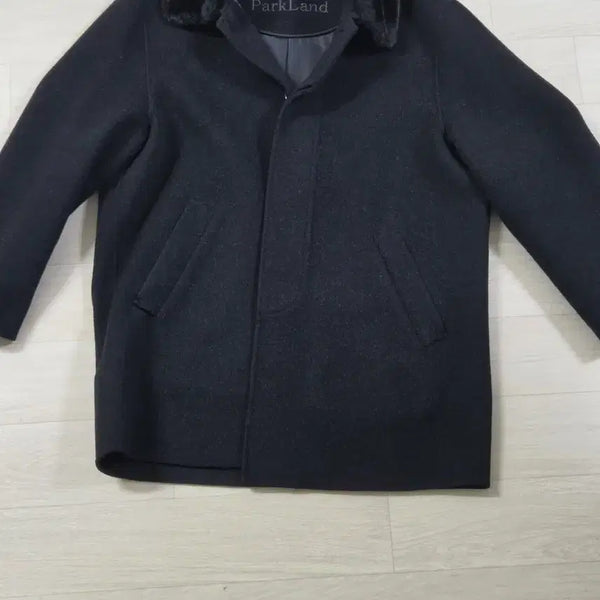 [BUNJANG] Parkland Balmacaan Coat Black Size 100 / 파크랜드 발마칸 코트 블랙 사이즈 100
