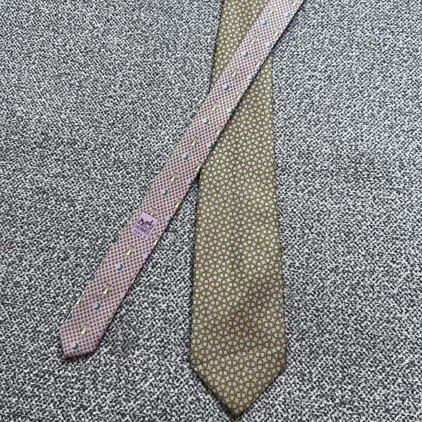 [BUNJANG] Hermès Vintage Silk Necktie / 에르메스 빈티지 정품 넥터이