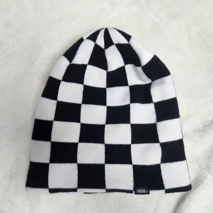[BUNJANG] Vans Checkerboard Beanie / 반스 체커보드 비니