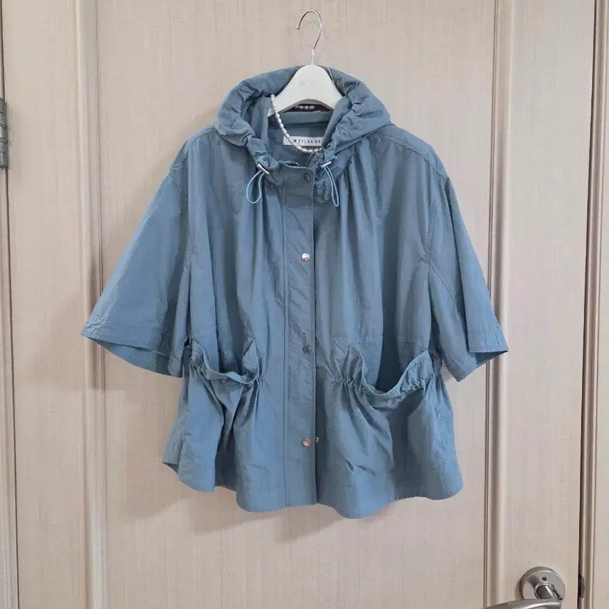 [BUNJANG] The Tilbury Short-Sleeve Hooded String Jacket / 더틸버리 반팔 후드 스트링자켓
