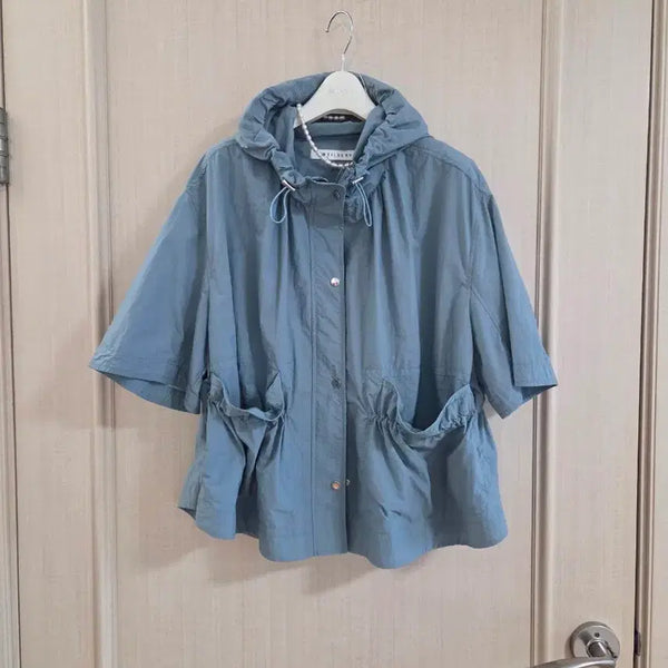 [BUNJANG] The Tilbury Short-Sleeve Hooded String Jacket / 더틸버리 반팔 후드 스트링자켓