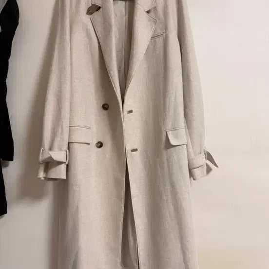 [BUNJANG] The Lima Linen Blend Coat / 더일마 the lima 코트 아이보리