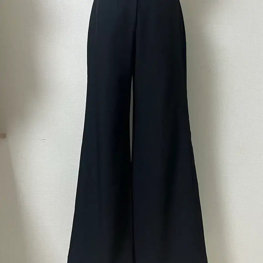 [BUNJANG] Lanvin Collection Black Wide Pants Size 67 / 24년랑방컬렉션 블랙 와이드 팬츠 67 완전 새옷급