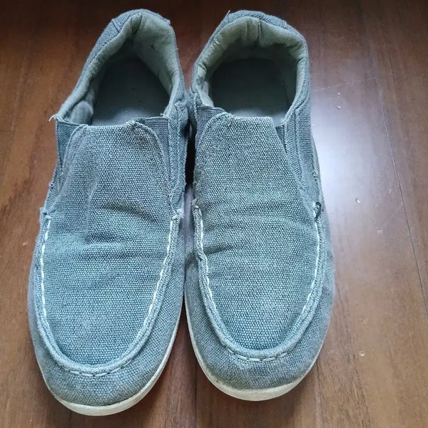 [BUNJANG] Tesla Grey Sneakers Loafers / 26-26-8 테슬라 그레이운동화 스니커즈 단화 로퍼 265