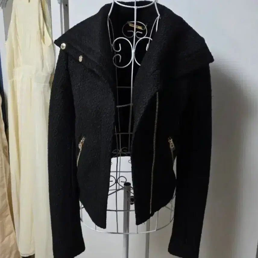 [BUNJANG] Juicy Couture Unused Leather Trim Jacket / 미국브랜드 juicy 자켓 미사용