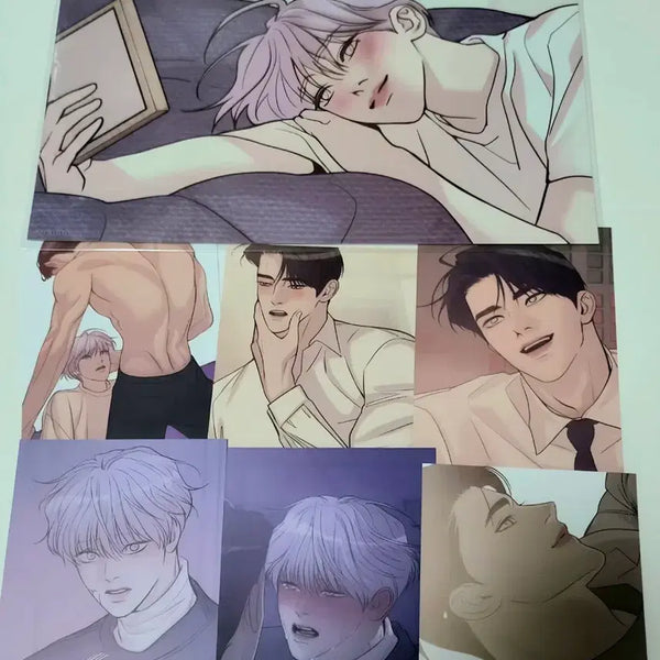 [BUNJANG] JoGaeSonyeon Lucky Draw Bundle Set Postcard Poster POB / 일괄) 조개소년 모펀 엽서 포스터 특전 깅깅 리디 레봄 모펀 투니크 비온 봄툰