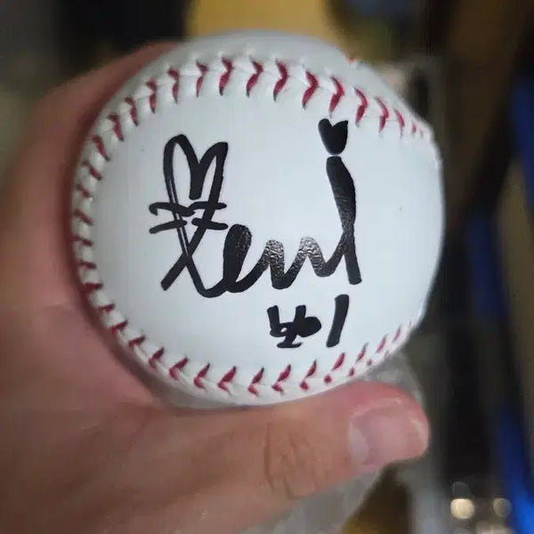 [BUNJANG] Hanwha Eagles Kim Bo-mi Cheerleader Signed Baton / 한화이글스 김보미 치어리더 싸인봉