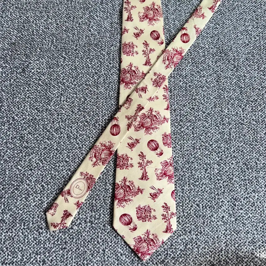 [BUNJANG] Christian Dior Vintage Silk Tie / 디올 빈티지 정품 넥타이