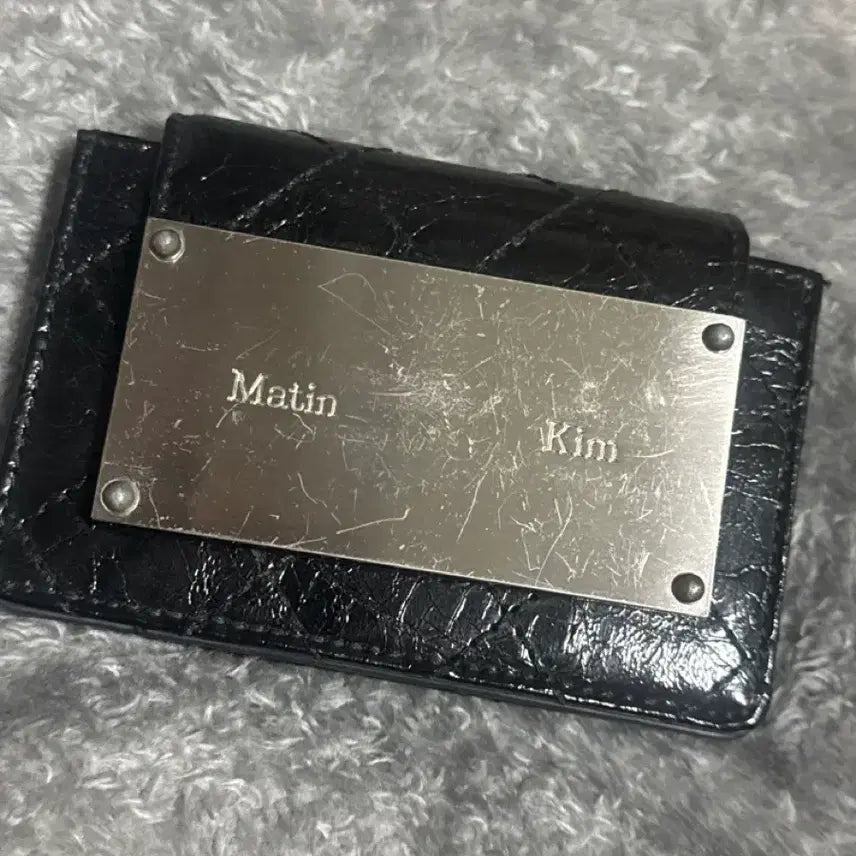 [BUNJANG] Matinkim Quilting Card Wallet Black / 마뗑킴 퀄팅 카드 지갑