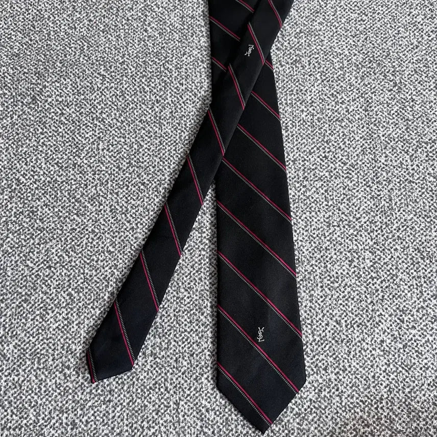 [BUNJANG] Yves Saint Laurent Vintage Silk Tie / 입생로랑 빈티지 정품 넥타이