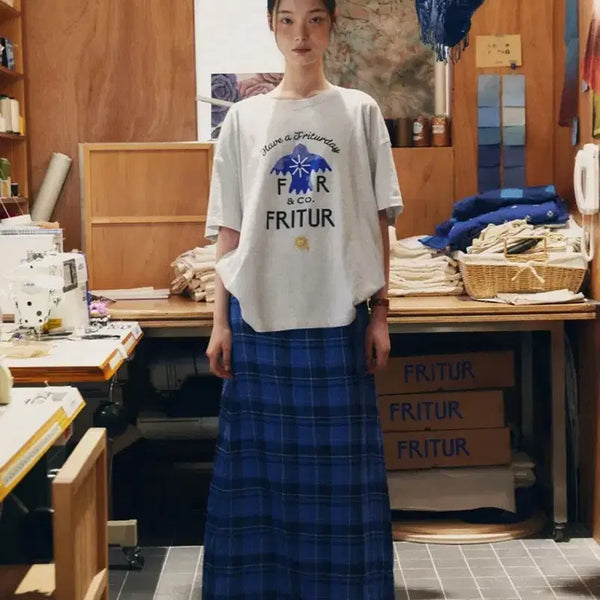 [BUNJANG] Friter Short Sleeve T-Shirt / 프리터 반팔티셔츠