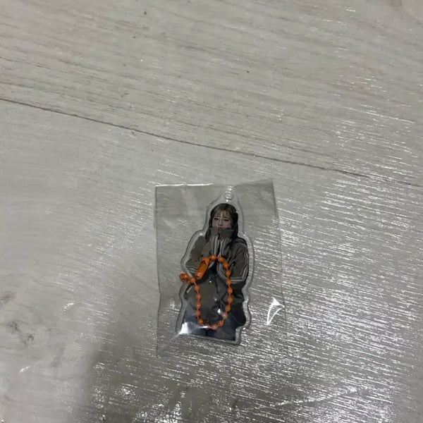 [BUNJANG] Idol Acrylic Keyring Orange Strap / 아이돌 아크릴 키링 오렌지끈