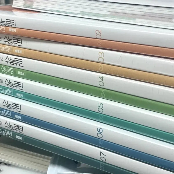 [BUNJANG] Lee Myung Hak Suneng Routine Books Bundle Set (6 Volumes) / 일괄 ) 이명학의 수능 루틴 6권