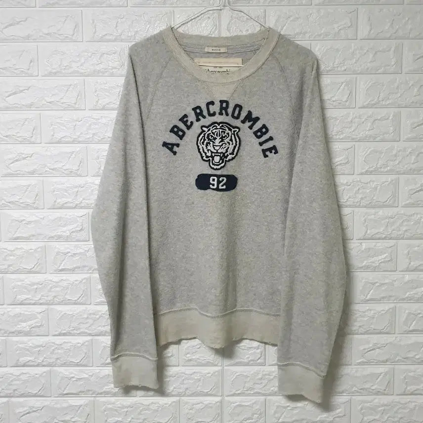 [BUNJANG] Abercrombie & Fitch Fleece Sweatshirt Jacket / 아베크롬비 맨투맨 후리스자켓 판매합니다