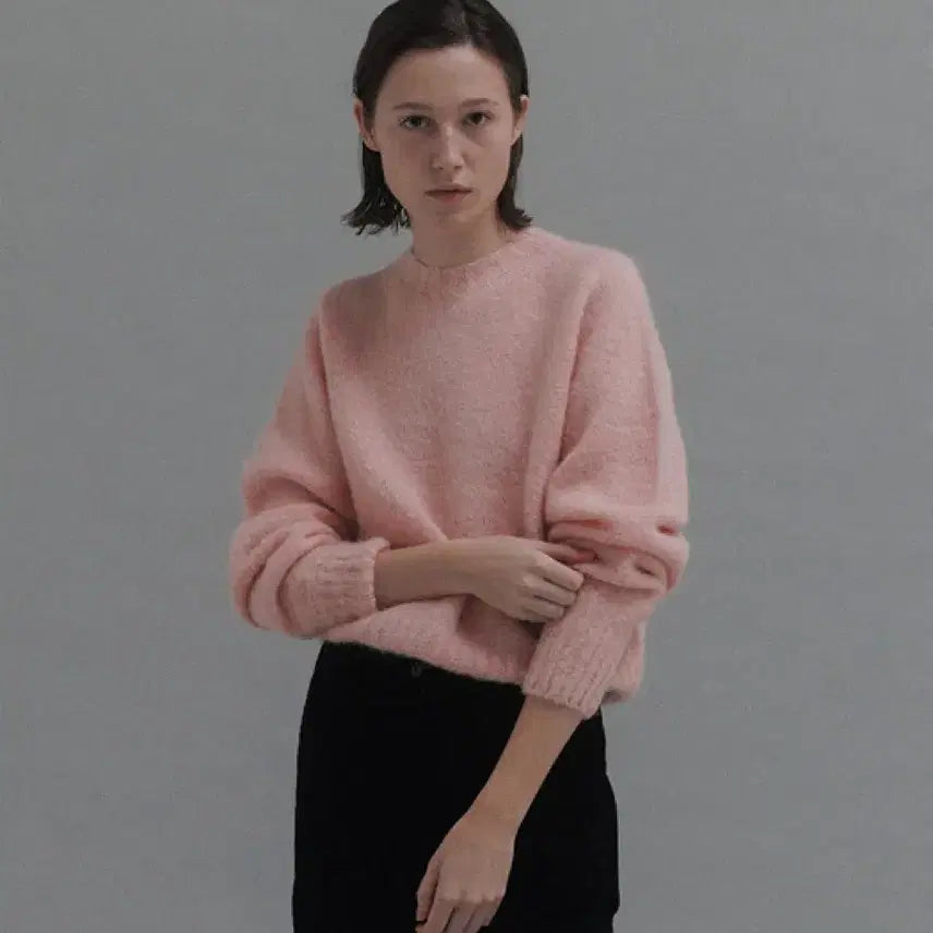 [BUNJANG] Noting Written Alpaca Pullover Knit / 낫띵리튼 알파카 풀오버 니트