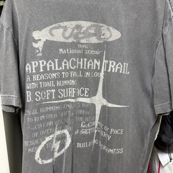 [BUNJANG] Travel Graphic T-Shirt / [s] 트레블 반팔
