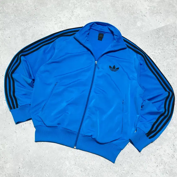 [BUNJANG] Adidas Firebird Track Top Blue/Black XXL / 아디다스 파이어버드 져지 희귀 파검