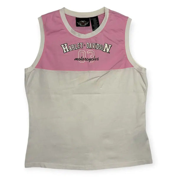 [BUNJANG] Harley-Davidson Sleeveless T-Shirt / 할리데이비슨 슬리브리스 나시 민소매 티셔츠