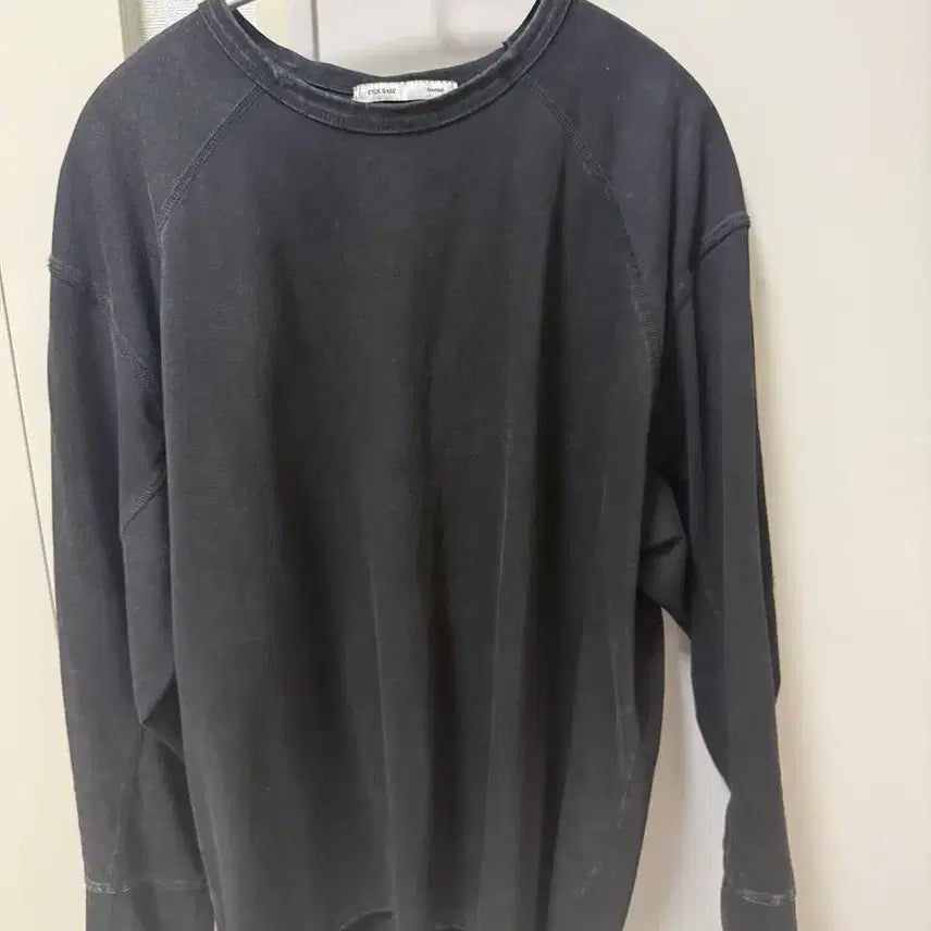 [BUNJANG] ETCE BASE Finger Hole L/S Tee Black M / ETCE (BASE) FINGER HOLE L/S TEE (BLACK) M