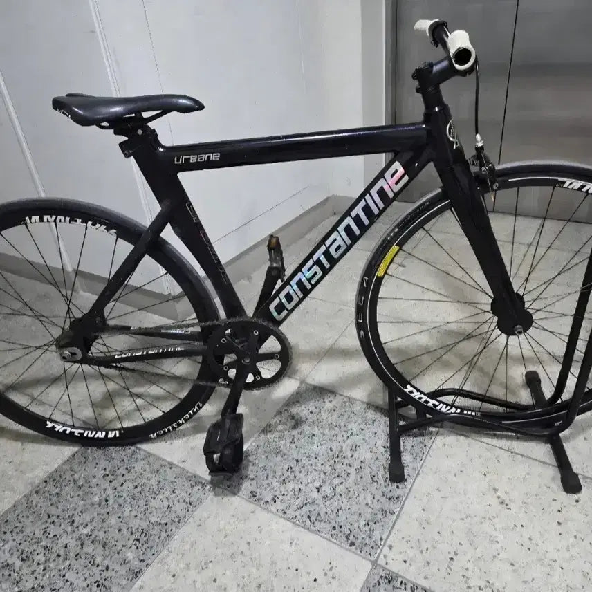 [BUNJANG] Constantine Urbane Fixie Bicycle - Black / 콘스탄틴 URBANE 픽시 자전거 블랙