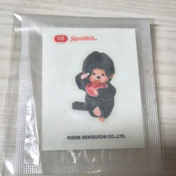 [BUNJANG] Monchhichi Ddibbussi Sticker 08 / 몬치치 띠뿌씰스티커08 웨하스
