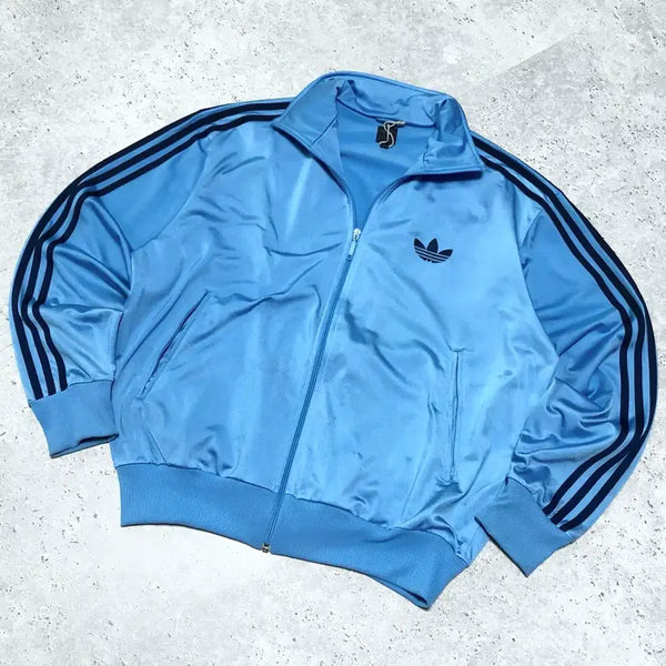 [BUNJANG] Adidas Firebird Jersey Sky Blue / 아디다스 파이어버드 져지 희귀 스카이블루 대장급